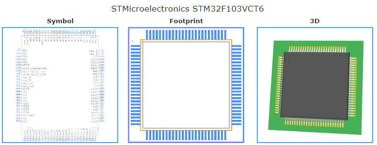 STM32F103VCT6引脚图
