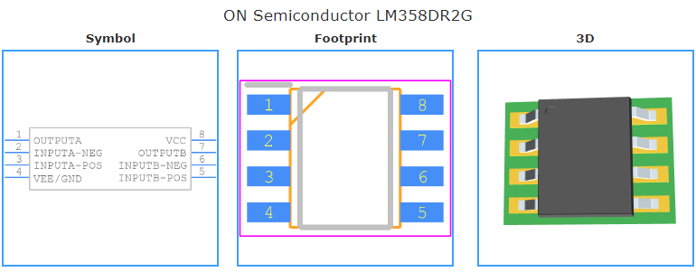 LM358DR2G引脚图