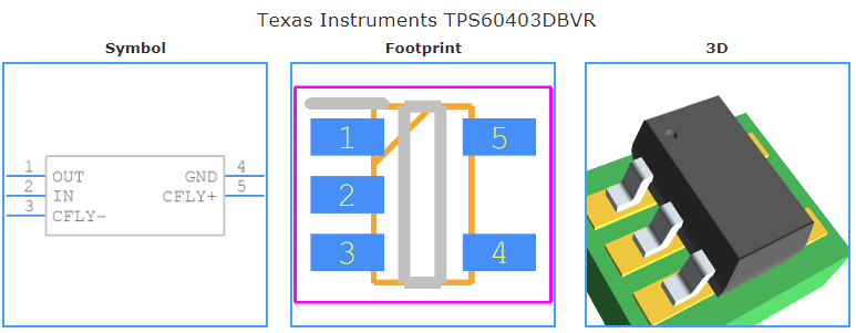 TPS60403DBVR引脚图