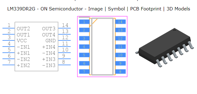 LM339DR2G引脚图