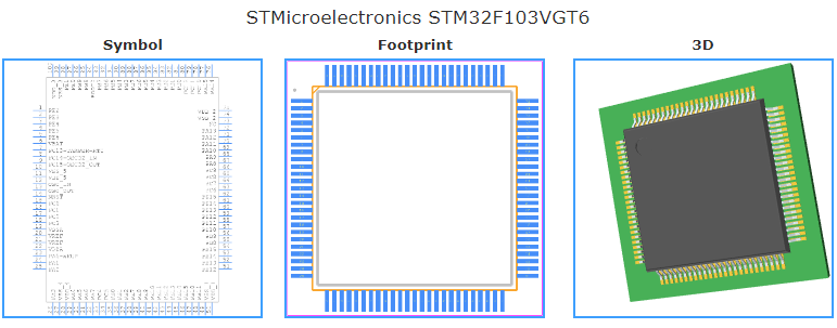 STM32F103VGT6引脚图