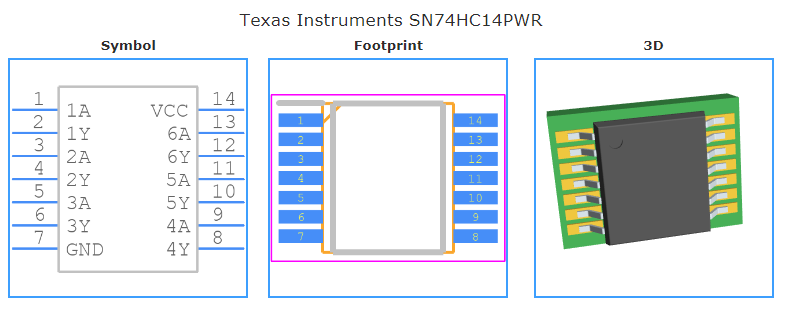 MCP4728-E/UN引脚图和PCB焊盘图