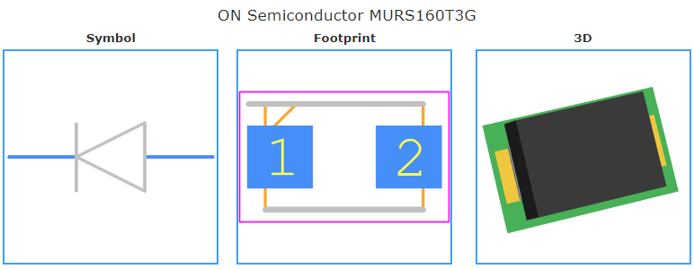 MURS160T3G引脚图