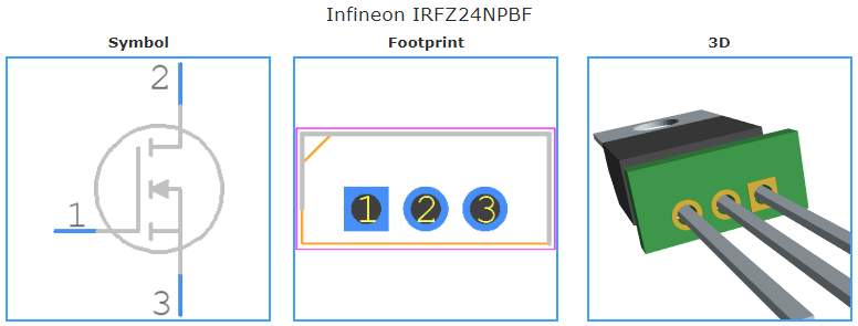 IRFZ24NPBF引脚图