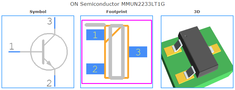 MMUN2233LT1G引脚图