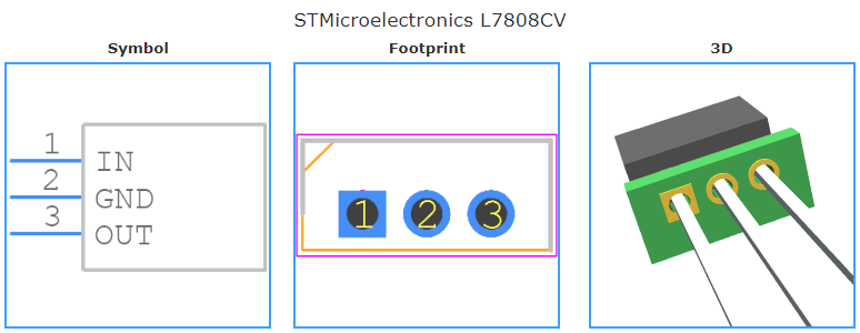 NCP18XH103F03RB引脚图和PCB焊盘图