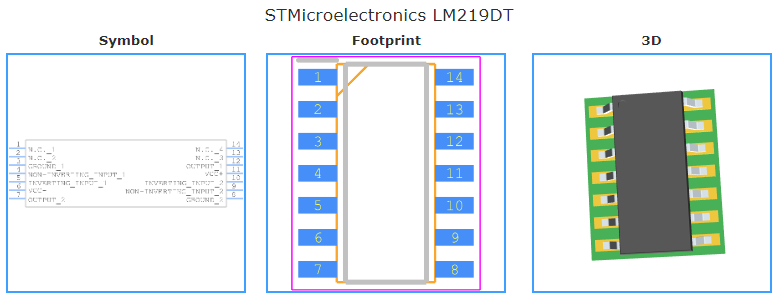 LM219DT引脚图