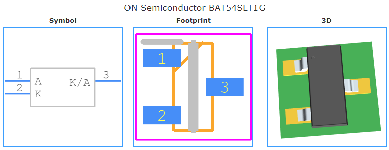 BAT54SLT1G引脚图