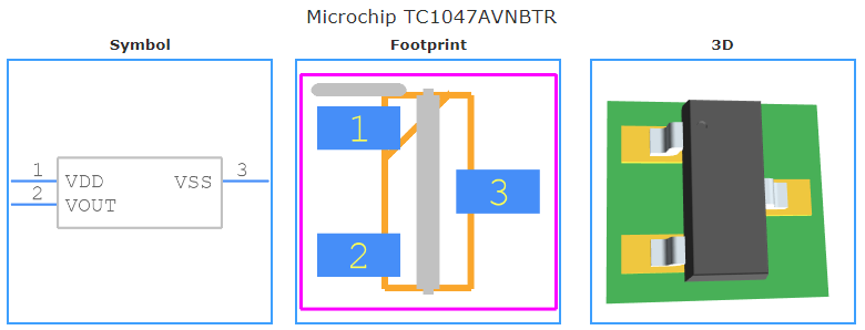 TC1047AVNBTR引脚图