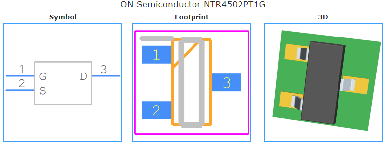 NTR4502PT1G引脚图