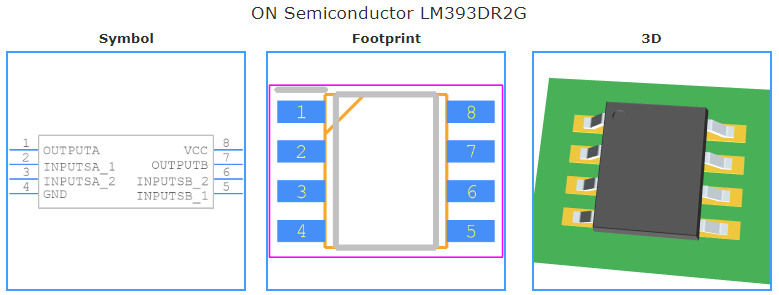 LM393DR2G引脚图
