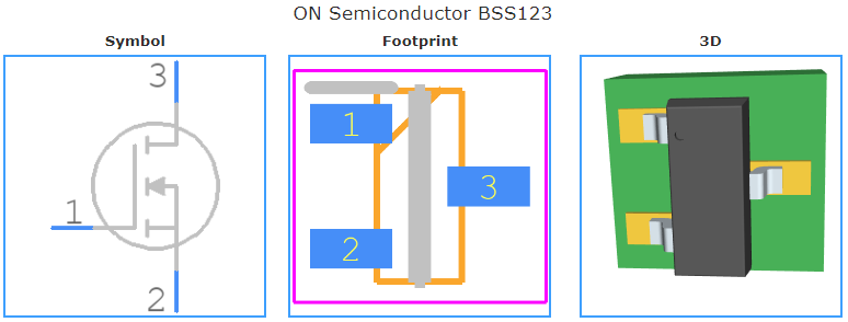 BSS123引脚图