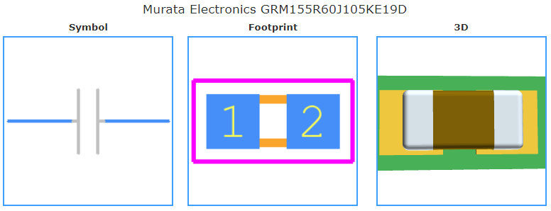 GRM155R60J105KE19D引脚图