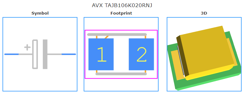 TAJB106K020RNJ引脚图