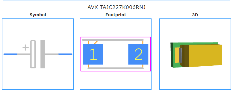 TAJC227K006RNJ引脚图