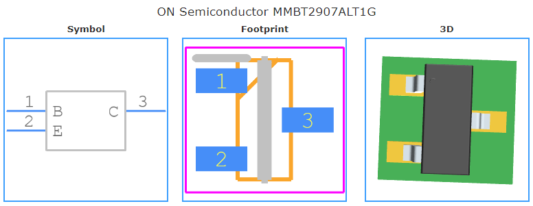 MMBT2907ALT1G引脚图