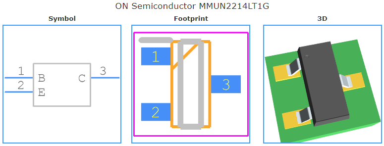 MMUN2214LT1G引脚图