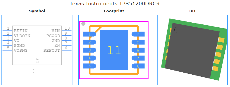 TPS51200DRCR引脚图