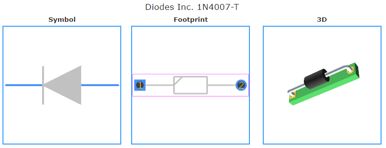 1N4007-T引脚图