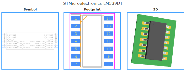 LM339DT引脚图