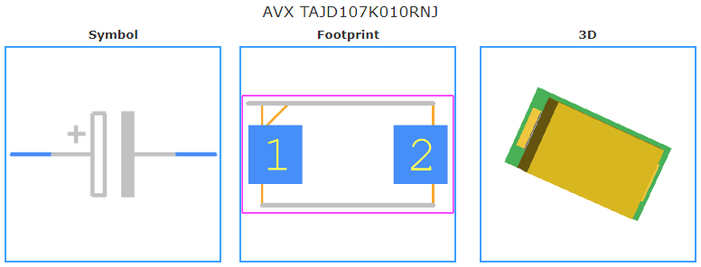 TAJD107K010RNJ引脚图