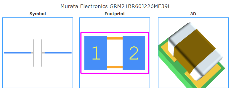 GRM21BR60J226ME39L引脚图