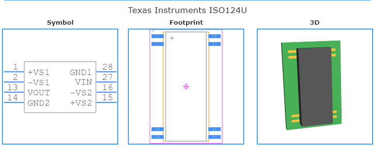 ISO124U引脚图