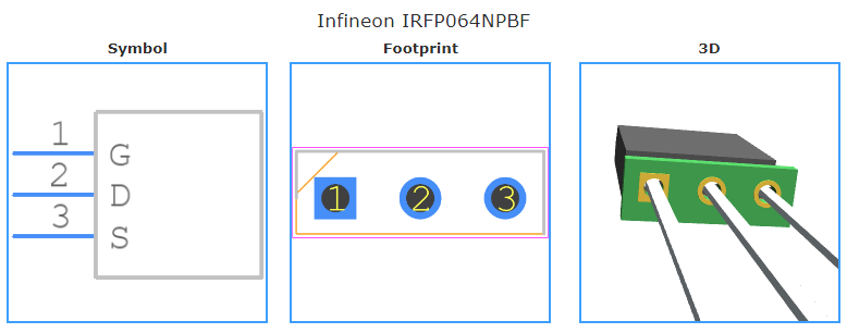 IRFP064NPBF引脚图