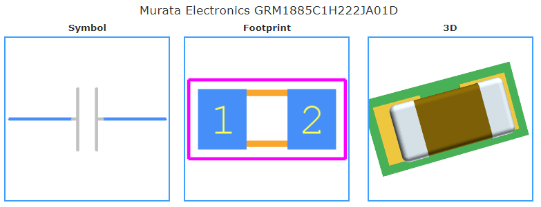 GRM1885C1H222JA01D引脚图