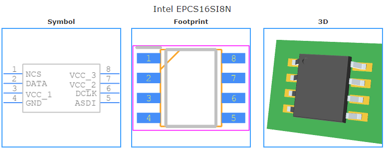 EPCS16SI8N引脚图