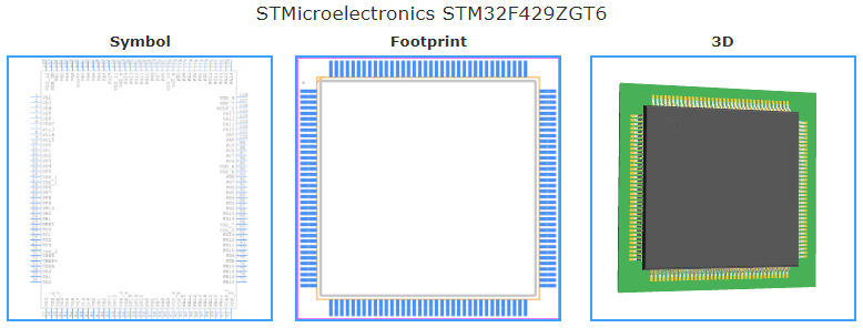 STM32F429ZGT6引脚图