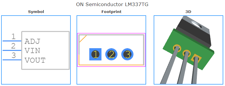 LM337TG引脚图