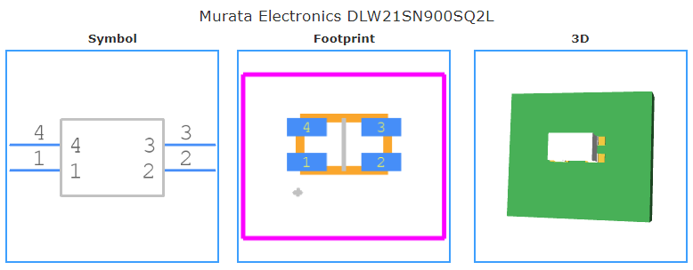 DLW21SN900SQ2L引脚图