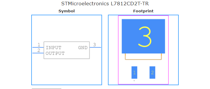 L7812CD2T-TR引脚图