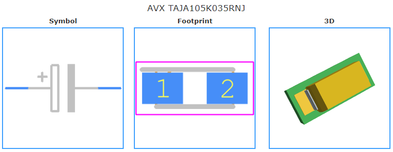 TAJA105K035RNJ引脚图