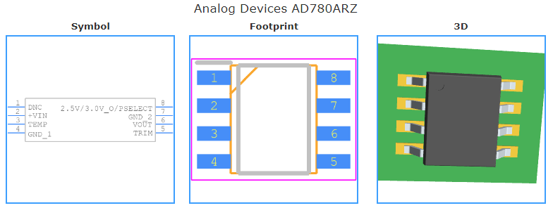 AD780ARZ引脚图