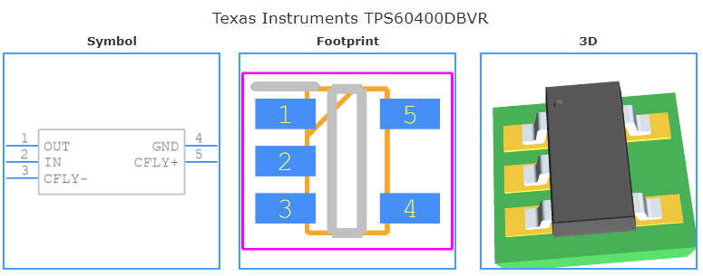 TPS60400DBVR引脚图