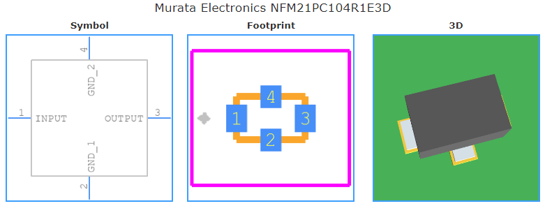 NFM21PC104R1E3D引脚图