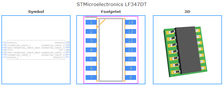 LF347DT引脚图