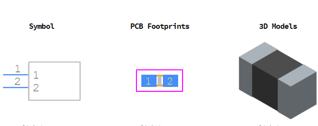 NCP15XH103F03RC引脚图和PCB焊盘图