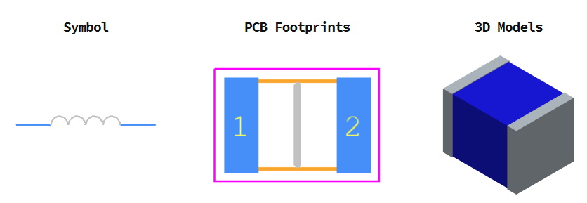 NLV32T-101J-PF引脚图和PCB焊盘图