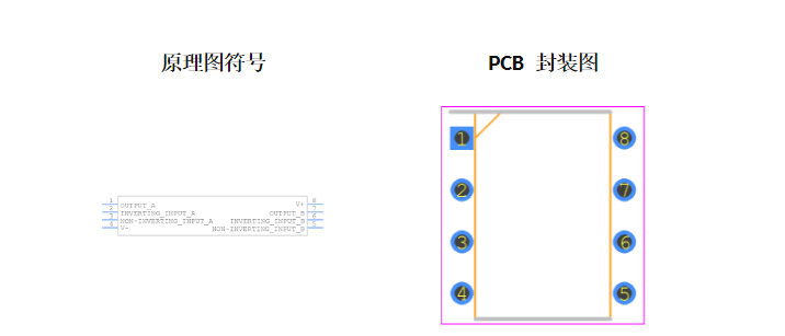 LF353N/NOPB引脚图