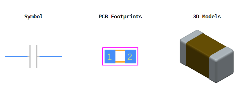 CL10B333KB8NNNC引脚图和PCB焊盘图