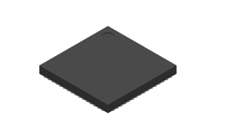 ATMEGA128L-8MU引脚图和PCB焊盘图