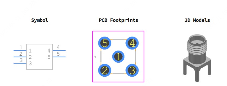 5-1814832-1引脚图和PCB焊盘图