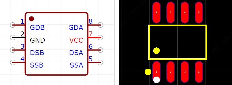 TEA2095T/1/S30J引脚图和PCB焊盘图