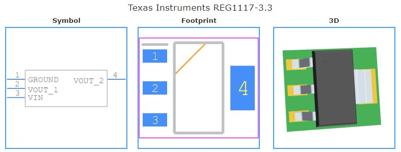 REG1117-3.3引脚图