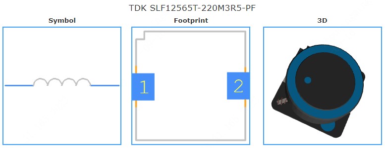 SLF12565T-220M3R5-PF引脚图