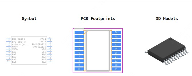 STM32F042F4P6引脚图