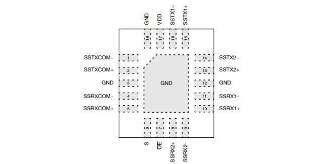 FUSB340TMX引脚图